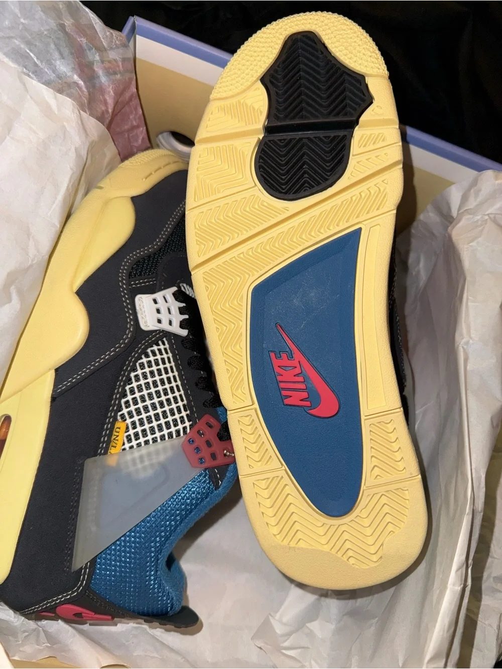 Union LA x Air Jordan 4 Retro 'Off noir